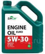 LivCar Euro. 5W-30, �������������, 1��. ����