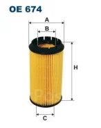 ������ �������� Filtron Filtron OE 674/2 OE674 ����