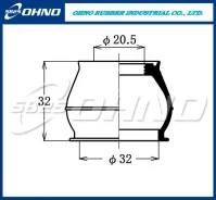 ������� ������� ����� OHNO DC-1168 (d20,5x32 h32 ��. ����) DC1168 ����