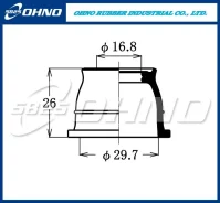 ������� ����������� DC-1526 (45479-87508 45046-B9080 45046-B9290 45047-97502 ) 29.7 mm*16.8*26 OHNO ���. DC-1526 OHNO DC1526 DC1526 ����