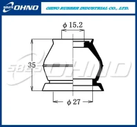 ������� �������Toyota DC-1650 (��� ������ 48068-59065 48069-59095 � �� 27 mm*15,2*35 OHNO ���. DC-1650 OHNO DC1650 DC1650 ����
