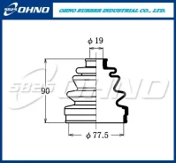 ������� �� ������ OHNO Rubber FB-2045 FB2045 ����