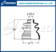 ������� �� ������ OHNO Rubber FB-2074(FB-2058/SB45) FB2074 ����