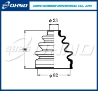 ������� �� ������ OHNO Rubber FB-2093/FB-2053/72-419 FB2093 ����