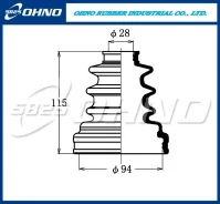 ������� ������� �����/0442926040, �MN156645, �0443825010, �0443835012, �3815A195, �3815A196, �3815A199, �3815A200/ OHNO ���. FB-2152 OHNO FB2152 FB215...