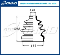 ������� ����� ��������.22*84 L106 8-97117-221-0 44018-T0A-A01 FB-2199 L. FB2199 FB2199 ����