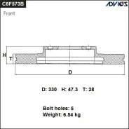 ���� ��������� ���. Advics Advics C6F573B C6F573B ����