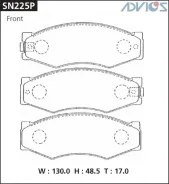 ��������� ������� PF-2105/PF-2095/SN225P/SN225 (A-127 /A-130) Advics SN225P SN225P ����