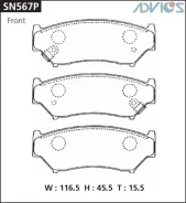 ������� ��������� �������� PF-9301 / AN370WK / D9019M / SN567P Advics SN567P ����