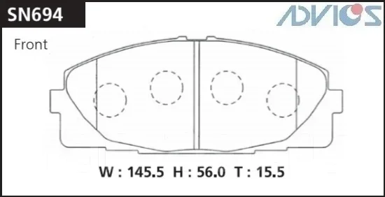 ������� PF-1516 SN694 Advics SN694 ����