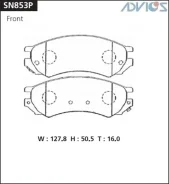 ������� ��������� �������� nissan bluebird, PF2359 Advics/SEI SN853P SN853P ����