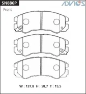 ������� ��������� FR Advics SN886P, ������ �������� SN886P ����