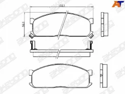 ������� ��������� �������� �������� kia besta, bongo, k2500, k2700, mazda bongo, [AN133WK] AN133WK ����