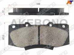 ������� ��������� �������� �������� Hilux Pick Up 04- / Fortuner 04-20 Akebono AN-559WK AN559WK ����
