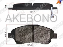 ������� Akebono AN-708WK AN708WK ����
