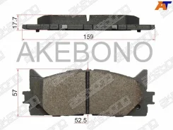 ������� ��������� ������ Akebono AN-734K AN734K ����