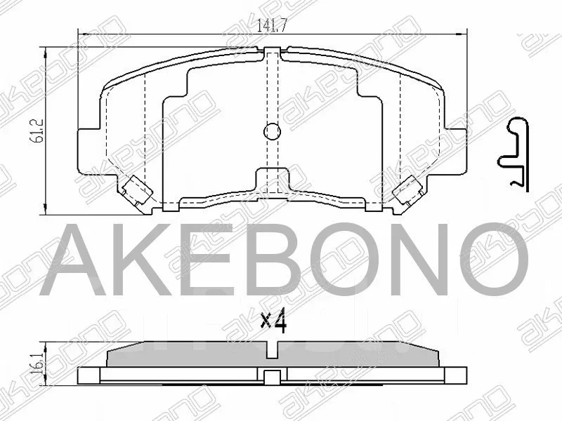 ������� Akebono AN-783WK AN783WK ����