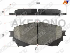 ������� ��������� ������ Akebono AN-787K AN787K ����