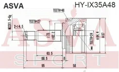 ���� ������� | ����� ����/��� | HYIX35A48 Asva HYIX35A48 ����