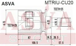 ���� ���������� | ��� ����/��� | Asva Mtriucu20 MTRIUCU20 ����