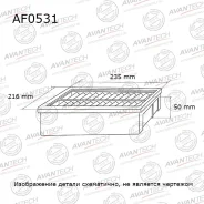 ������ ��������� Avantech Mitsubishi Galant 2002 - 2012 AF0531 ����