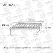 ������ ��������� Avantech Hyundai Accent 1999 - 2012 AF1021 ����