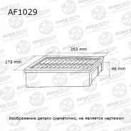 ������ ��������� Avantech Hyundai Tucson 2004 - 2015 / KIA Cerato 2004 - 2009 / KIA Spectra/Sephia/Shuma 2006 - 2009 / KIA Sportage 2004 - 2010 AF1029...