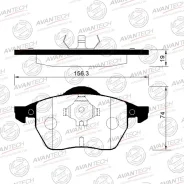 ������� ��������� �������� Avantech �������� (��������������� �������� � �����. ) AUDI A3 1999 - 2003 / Skoda Octavia 1996 - 2012 / Volkswagen Golf 19...