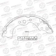 ������� ���������� NR1167 NIS Sunny 2WD B15, 16 Bluebird U14, G10, Primera P11 -96.08 Almera Classic AVS0211 ����