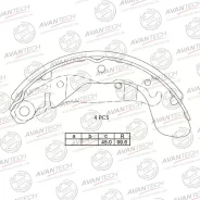 ������� ���������� ������ DW/CH Nexia, Lanos, OP Corsa C, Astra F AVS1301 ����