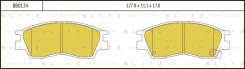 ������� ��������� �������� �������� Mitsubishi COLT/Galant/Lancer 128x52x16/17 [178Blitzbb0134] BB0134 ����