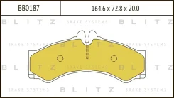 ������� ��������� MB Sprinter 95- �����. Blitz BB0187 ����