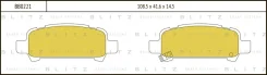 ������� ��������� �������� ��� Blitz [BB0221] BB0221 ����