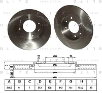���� ��������� ������ Blitz BS0134 BS0134 ����