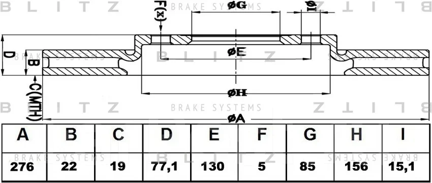 ���� ��������� �������� ������������� Blitz BS0151 BS0151 ����