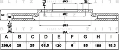 ���� ��������� Mercedes Sprinter 06-VW Crafter 06- BS0232 BS0232 ����