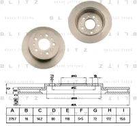 ���� ��������� PSA/FIAT Jumper/Boxer/Ducato 06- ����. Blitz BS0264 ����