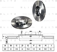 ���� ��������� �������� ������������� Blitz BS0296 BS0296 ����