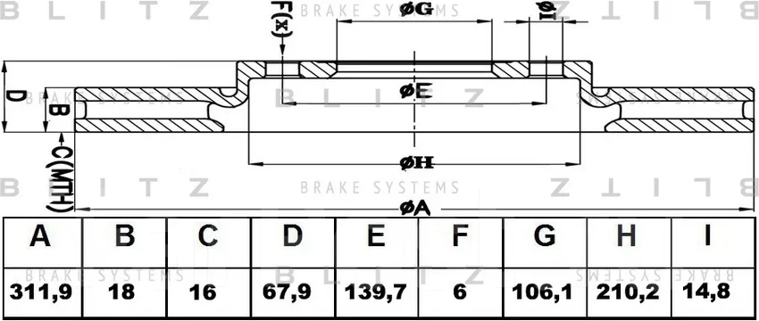 ���� ��������� ������ ������������� Blitz BS0357 BS0357 ����