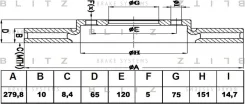 ���� ��������� ������ Blitz BS0432 BS0432 ����