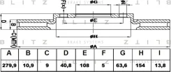 ���� ��������� ������ Blitz BS0434 BS0434 ����