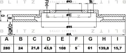 ���� ��������� ������������� ����� Blitz [BS0460] BS0460 ����