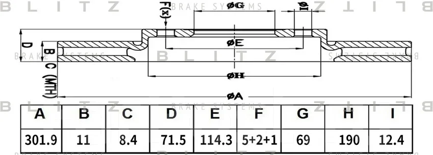 ���� ��������� ������ Blitz BS0508 BS0508 ����
