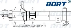 ������ �������� ������ Demio, 333414, D350-34-700A, D350-34-700C, D461-34-700, G22048043R, Bort (� / 28 / 18) G22048043R ����