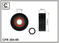 ����� 65X17X24.5��, �������, ������� Caffaro 38599 ����