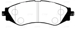 ������� ��������� Chevrolet Epica/Evanda �������� CTR GK0434 ����