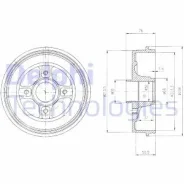 ������� ��������� [203,3x50,5] 4 ���. Delphi BF427 BF427 ����