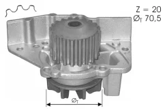 ����� ������� (�����) Citroen/FIAT/Hyundai/Lancia 1.8-2.0D/TD [178Dolzc119] C119 ����