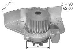 ����� ������� CI Xantia 95-03; Xsara 97-00; PE 306 97-02; 406 95-00; [178Dolzn406] N406 ����