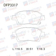 ������� ��������� �������� �������� Double Force BYD F3 2005 - 2014 / FAW V5 2012 - / FAW VITA 2007 - 2010 / Geely FC (Vision) 2008 - / Geely GC6 20 D...